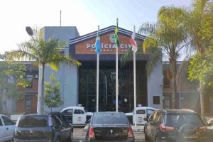 Foto: Edifício-sede da Delegacia-Geral de Polícia Civil, em Campo Grande. (Foto: