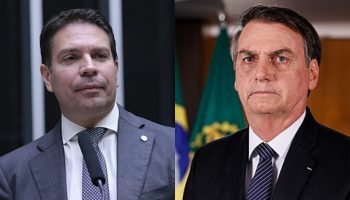 O ex-presidente Jair Bolsonaro e Alexandre Ramagem. (Fotos: Reprodução) — Foto: