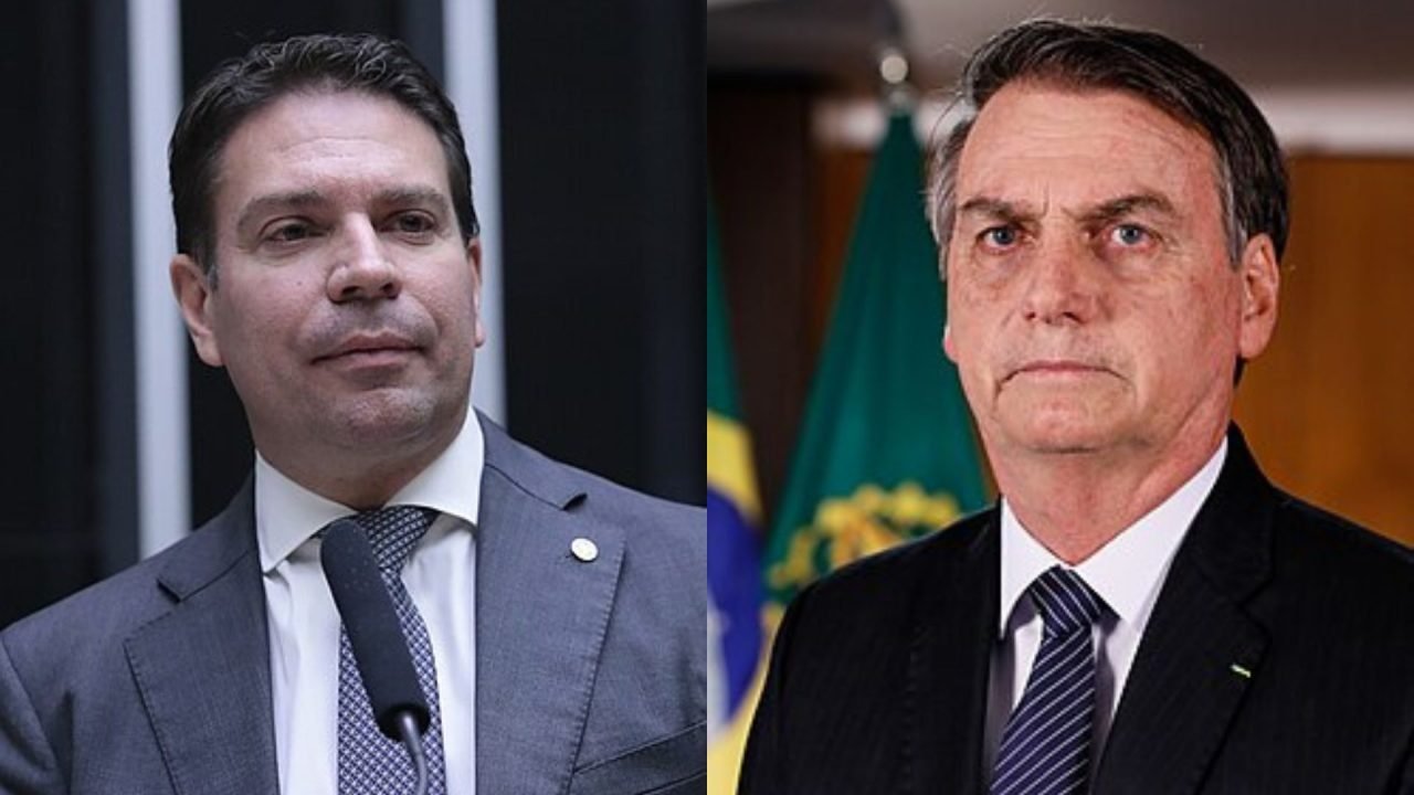 O ex-presidente Jair Bolsonaro e Alexandre Ramagem. (Fotos: Reprodução) — Foto: