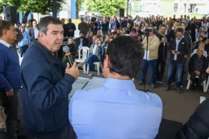 Governador Eduardo Riedel anuncia novos investimentos em infraestrutura, saneame