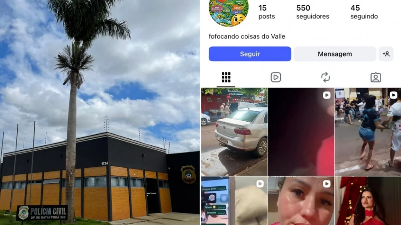Foto: Polícia Civil identificou responsável por perfil em rede social investigad