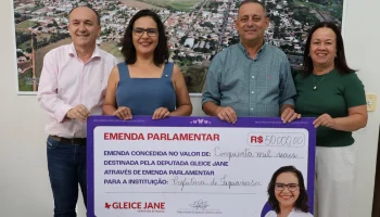 Foto: Prefeito Clóvis do Banco recebeu a deputada Gleice Jane para anúncio de em