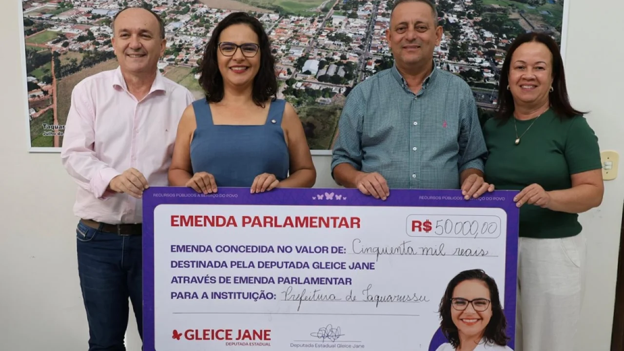 Foto: Prefeito Clóvis do Banco recebeu a deputada Gleice Jane para anúncio de em