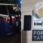 Força Tática apreendeu cerca de 465 gramas de crack durante ação contra o tráfic