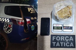 Força Tática apreendeu cerca de 465 gramas de crack durante ação contra o tráfic
