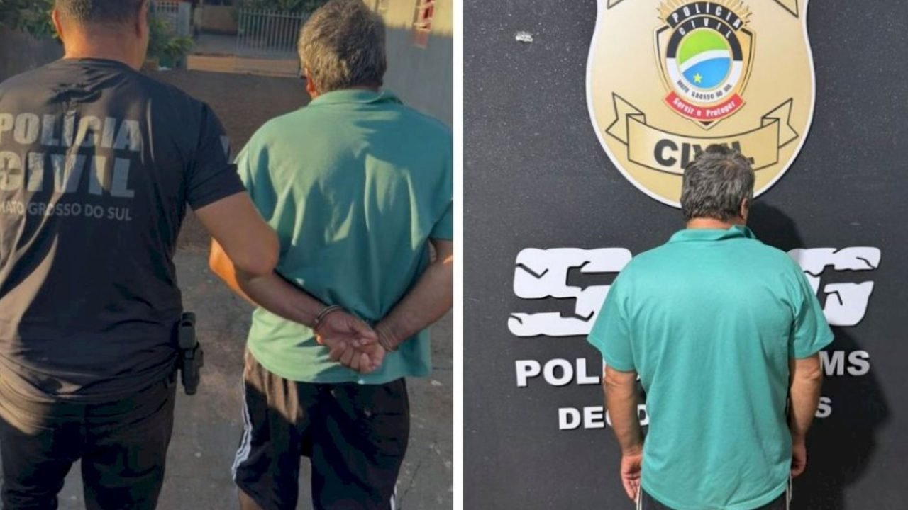 Foto: Suspeito foi preso em flagrante. Foto: Divulgação