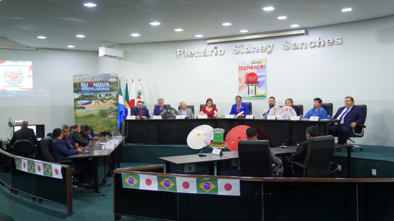 Sessão solene deve homenagear os 118 anos da imigração japonesa no Brasil — Foto