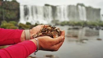 Equipes e voluntários participaram da operação de limpeza que retirou 383 quilos