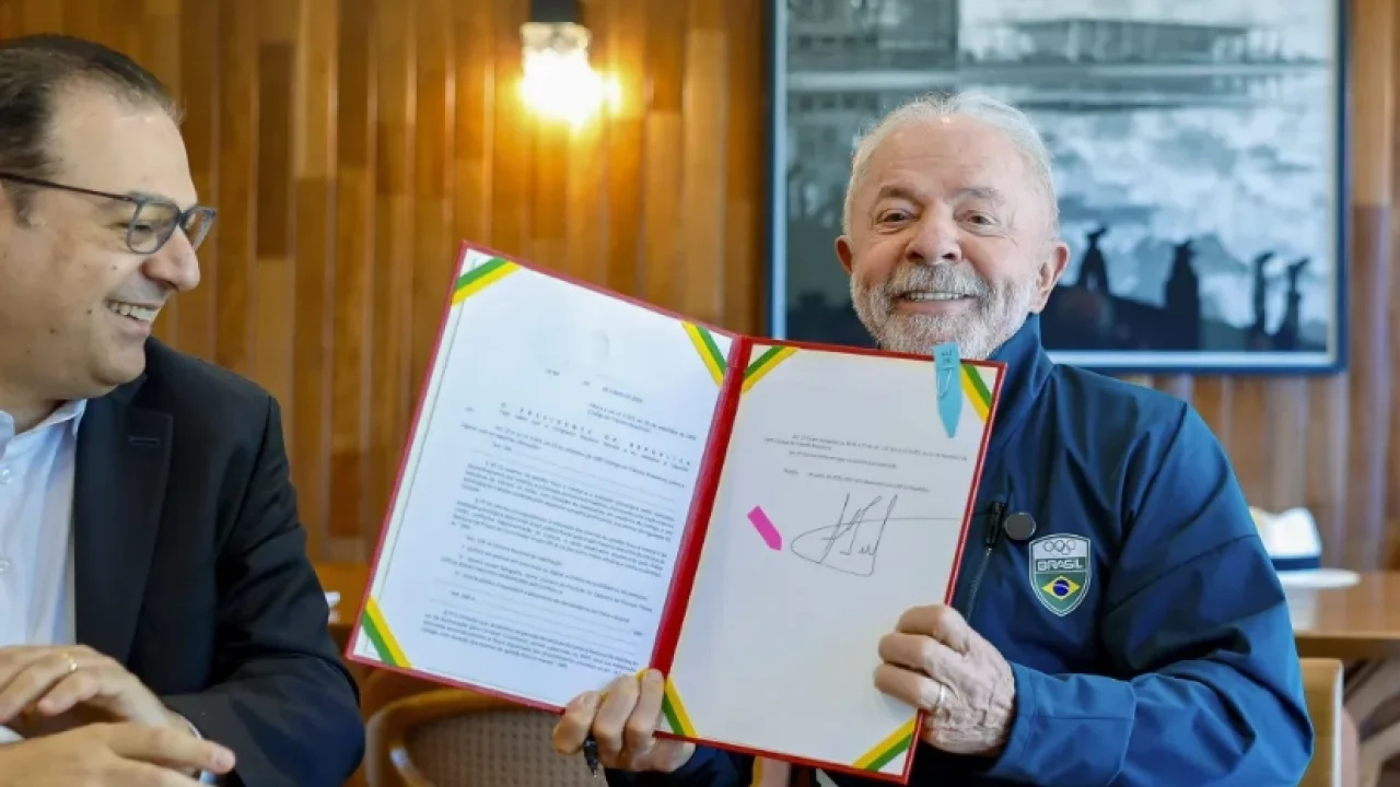 O presidente Luiz Inácio Lula da Silva (PT) — Foto: O presidente Luiz Inácio Lul