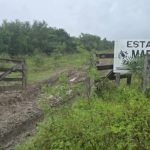 Fazenda onde polícia fez buscas — Foto: Fazenda onde polícia fez buscas (reprodu