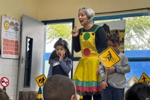 Maio Amarelo: ciclo de palestras busca conscientizar crianças de forma lúdica —