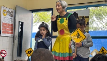 Maio Amarelo: ciclo de palestras busca conscientizar crianças de forma lúdica —