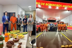 Bombeiros recebem recursos para melhorias no quartel em Nova Andradina — Foto: B