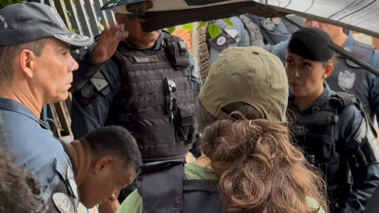 Foto: Gilberto foi encaminhado para a Deam. (Foto: Henrique Arakaki, Midiamax)