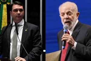 Flávio e Lula lideram a corrida eleitoral — Foto: Flávio e Lula lideram a corrid