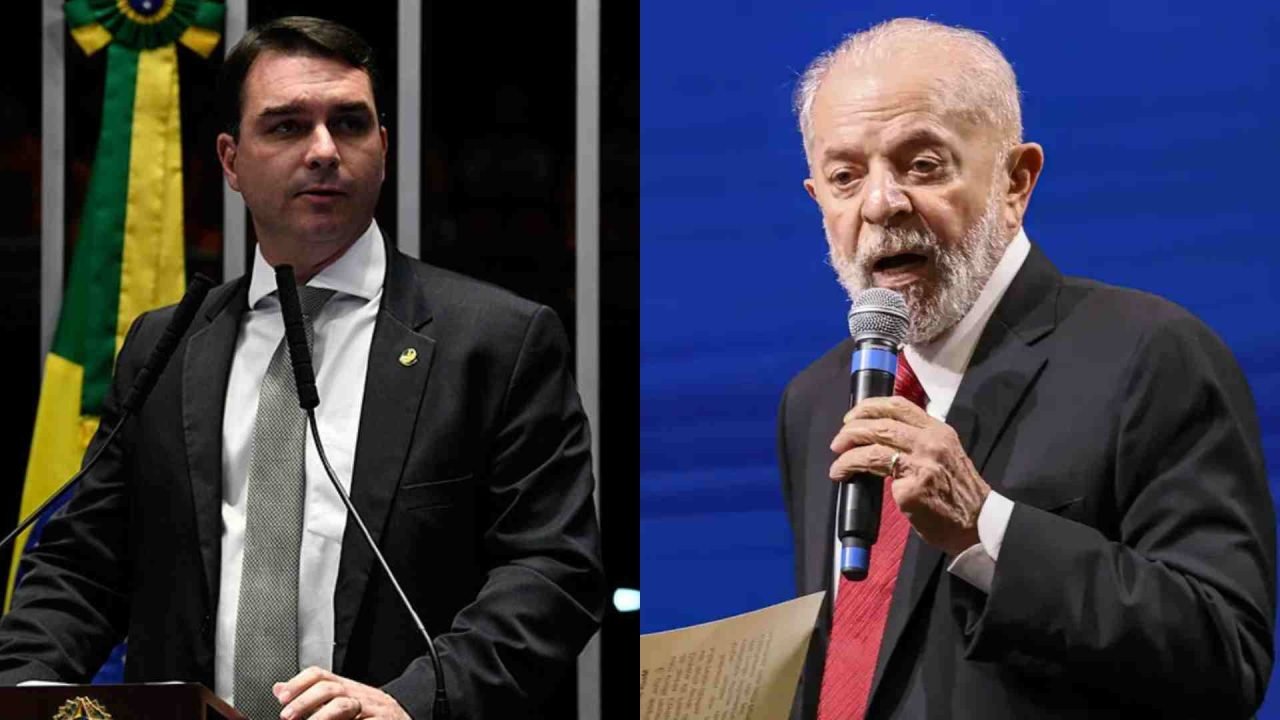 Flávio e Lula lideram a corrida eleitoral — Foto: Flávio e Lula lideram a corrid