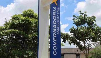 Governadoria de Mato Grosso do Sul, no Parque dos Poderes. (Foto: Pietra Dornele