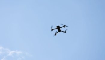 Foto: Drone no céu de Campo Grande. (Imagem Ilustrativa: Henrique Arakaki, Midia