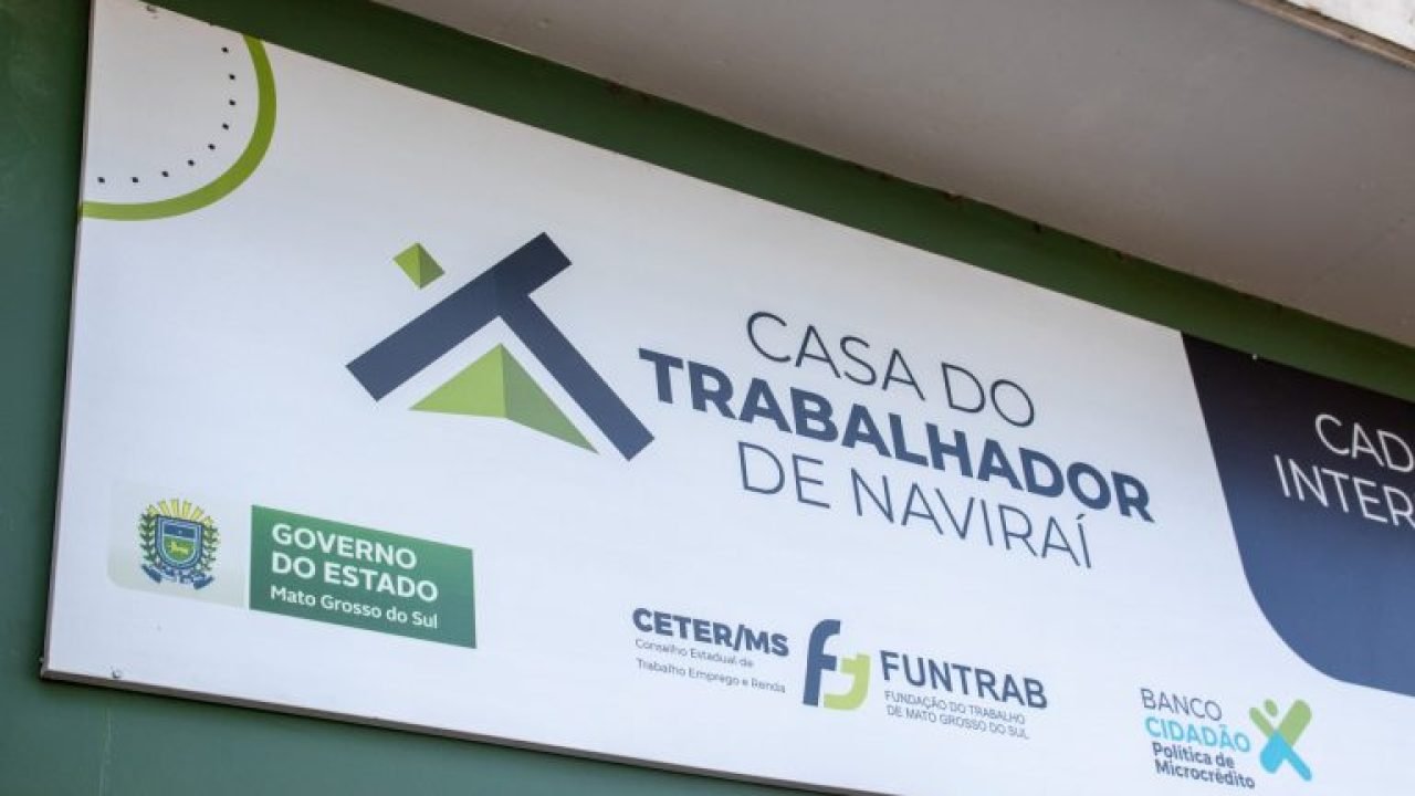 Foto: Naviraí tem 97 Vagas de Emprego nesta segunda-feira na Casa do Trabalhador