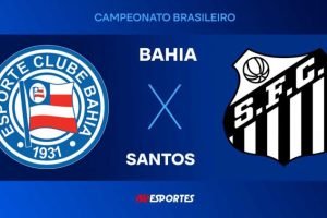 Bahia x Santos — Foto: Bahia x Santos
