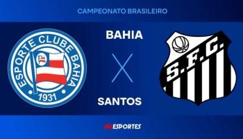Bahia x Santos — Foto: Bahia x Santos
