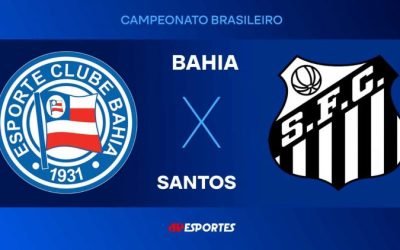 Bahia x Santos — Foto: Bahia x Santos