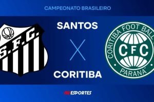 Santos x Coritiba — Foto: Santos x Coritiba