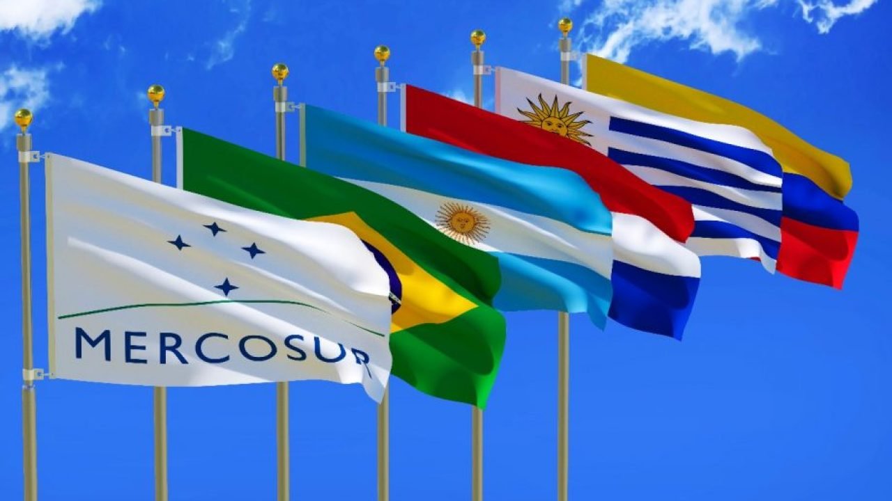 Países do Mercosul (Foto: Reprodução)