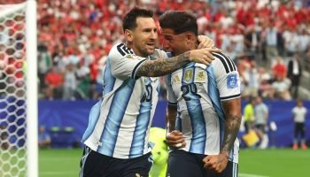 Messi é o artilheiro da Copa com seis gols. — Foto: Messi é o artilheiro da Copa