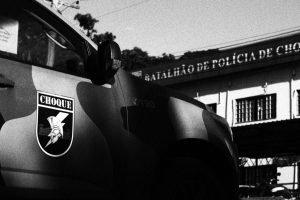 Batalhão de Choque da PMMS. — Foto: Batalhão de Choque da PMMS. (Foto: Henrique