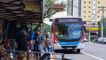 Transporte coletivo em Campo Grande — Foto: Transporte coletivo em Campo Grande