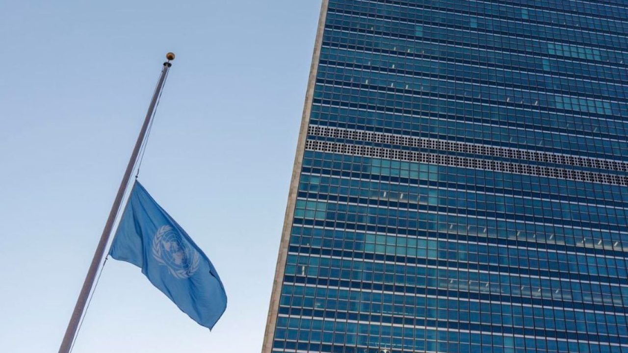 Bandeira da ONU — Foto: Bandeira da ONU Reprodução/Unodc