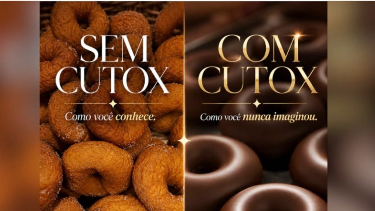 Imagem ilustrativa com o antes e o depois do "cutox". — Foto: Imagem ilustrativa