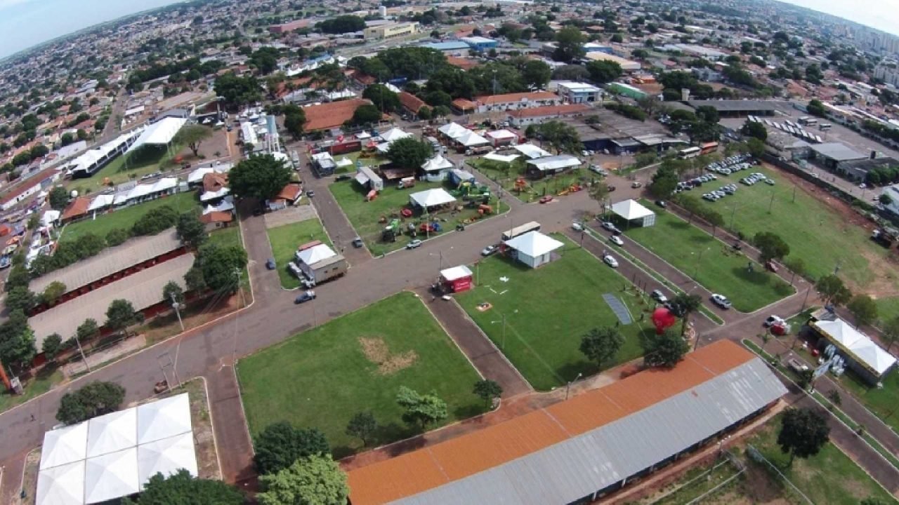 Parque Laucídio Coelho, palco da Expogrande. (Foto: Divulgação, Acrissul)