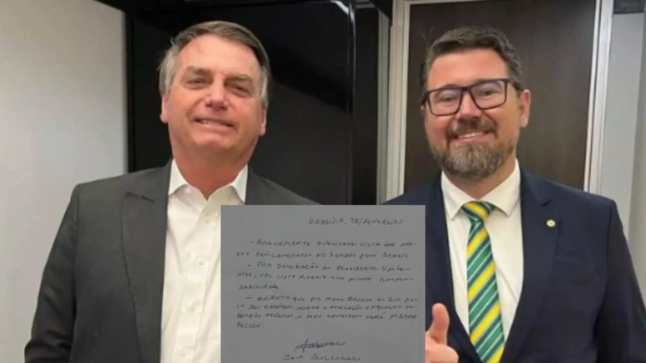 Pollon foi citado por Bolsonaro. — Foto: Pollon foi citado por Bolsonaro. (Repro