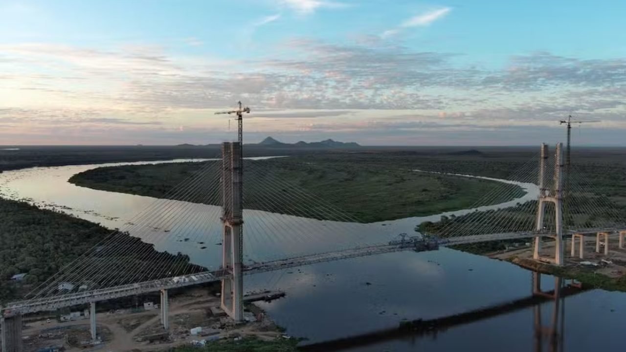 ponte-da-rota-bioceanica-deve-ligar-brasil-e-paraguai-em-julho