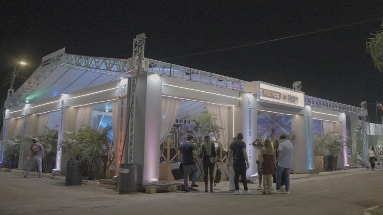 Estande da Prefeitura de Campo Grande na Expogrande — Foto: Prefeitura de Campo