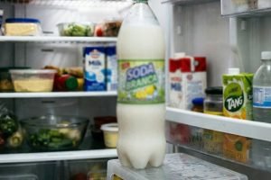 Refrigerante levantou suspeitas. — Foto: Refrigerante levantou suspeitas. (Image