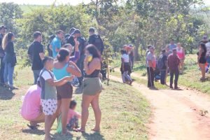 Tentativa de retomada de posse em Campo Grande. — Foto: Tentativa de retomada de
