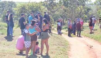 Tentativa de retomada de posse em Campo Grande. — Foto: Tentativa de retomada de