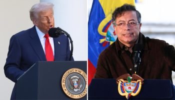 Trump chama Petro de encrenqueiro e diz que é melhor ele tomar cuidado