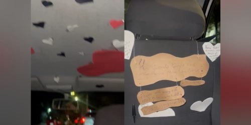 Decoração faz parte da proposta e convida campo-grandenses a declararam seu amor