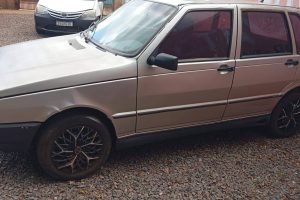 Foto: Uno furtado no bairro Jardim Aeroporto, em Campo Grande. (Divulgação)