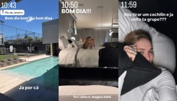 Virginia Acorda de Festança na Mansão de Vini Jr