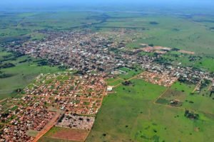 Vista aérea de Aparecida do Taboado. — Foto: Vista aérea de Aparecida do Taboado
