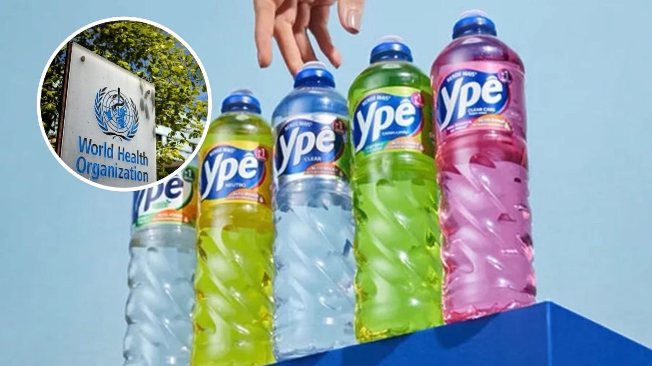 Bactéria nos produtos Ypê é resistente a antibióticos. (Fotos: Reprodução/Montag